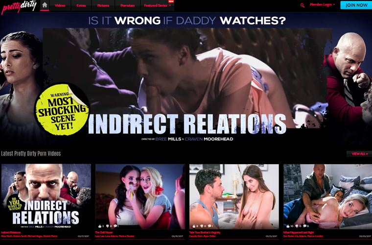 Good paid sex website providing high quality taboo porn material