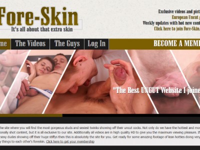 Fine gay porn website for hot uncut guys from Europe.